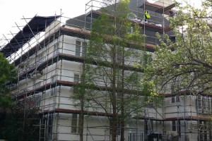 Weatherproof Roofing for Scaffolding